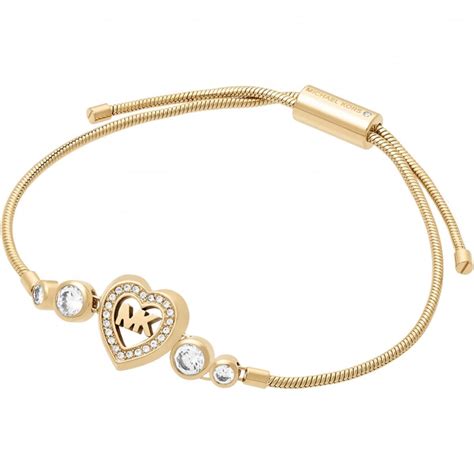 michael kors bracelet schwarz gold|michael kors adjustable bracelet.